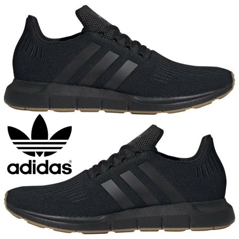 adidas shoes original black|Adidas black casual shoes.